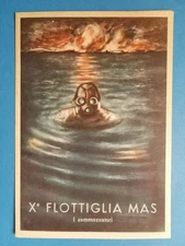 X° Flottiglia Mas - I Sommozzatori - Illustratore Montagnani - Franchigia.