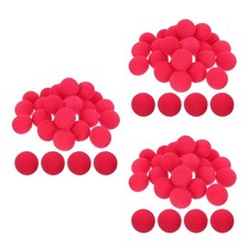 3 PCS Red Clown Nose Packs Circus Party Adult Cosplay Prop Decor