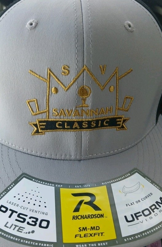 New Savannah Georgia Classic Flexfit Golf Hat Richardson PTS30 Lite Small Medium