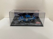 ALPINE RENAULT A110 1800 RALLY MONTE CARLO 1973 SCALA 1/43 ATTENZIONE TECA ROTTA