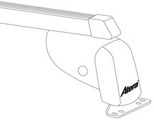 ATERA 044135 SIGNO Dachreling Dachträger Stahl 110 cm 100 kg Max