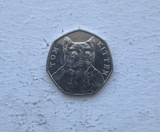 Tom Kitten 50p Fifty Pence Coin 2017