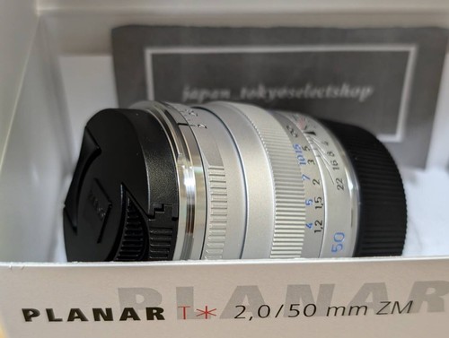 Carl Zeiss Planar T * 50mm f2 ZM For Leica M Mount Form Silver Lens - Picture 4 of 17