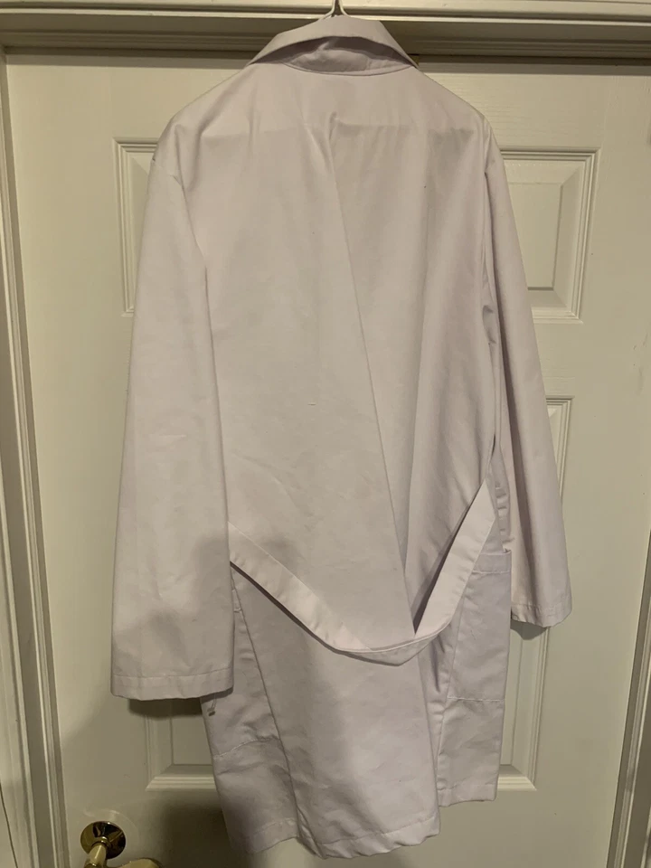 Crest White Professional Lab Coat Laboratory Medical Jacket Women's Size 18 - Image 2 of 4
