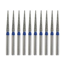 Dental Diamond Burs FG TC-10 Needle Taper Shape Standard Grit High Speed Burr