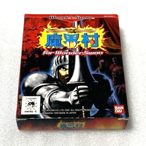 BANDAI WONDER SWAN COLOR MAKAIMURA Ghosts'n Goblins WonderSwan - Picture 1 of 8