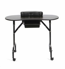 Table De Massage Pliante MERCURIO - Léger (15kg), Cadre Aluminium, Hauteur Réglable 60-81cm