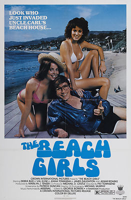 THE BEACH GIRLS (1982) ORIGINAL MOVIE POSTER - FOLDED | eBay