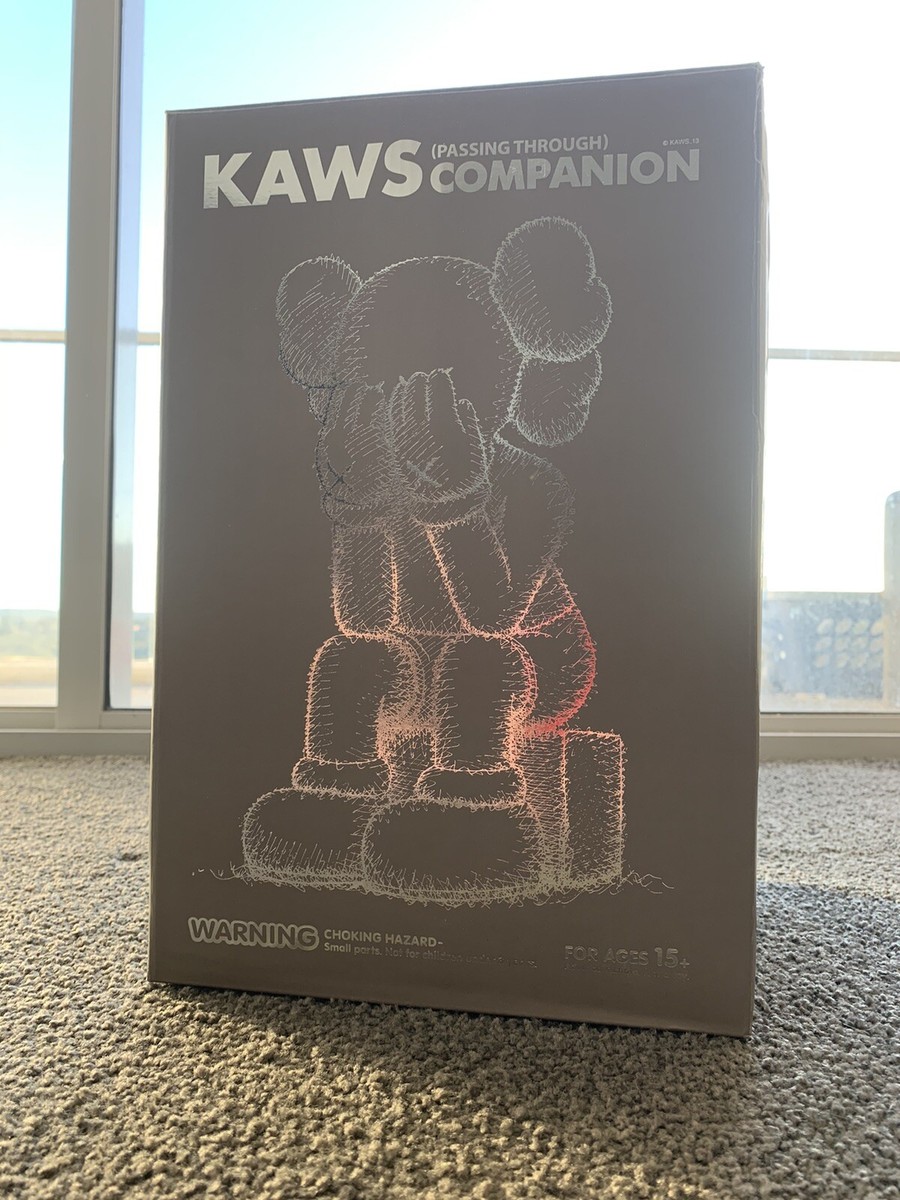 KAWS PASSING THROUGH BROWN（KAWS Passing Through Open