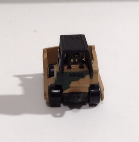 Vintage 1987 Micro Machines BULLDOZER Military Camoflague Toy Car CLEAN! Galoob