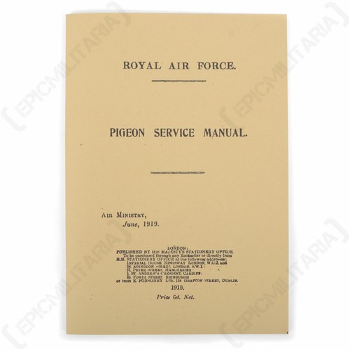 RAF Pigeon Service Manual -