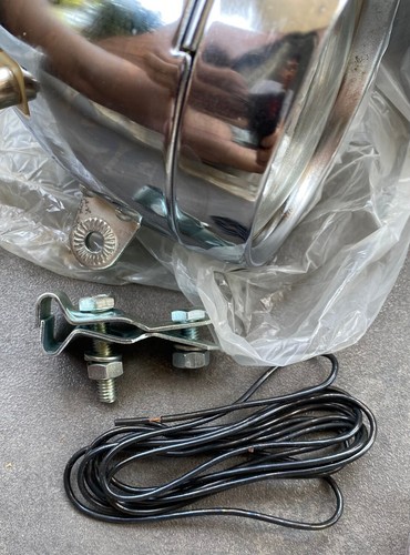 VINTAGE BICYCLE , DELUXE ANLUN 6V - 8W DYNAMO LIGHTING SET NEW OLD STOCK - Picture 9 of 11