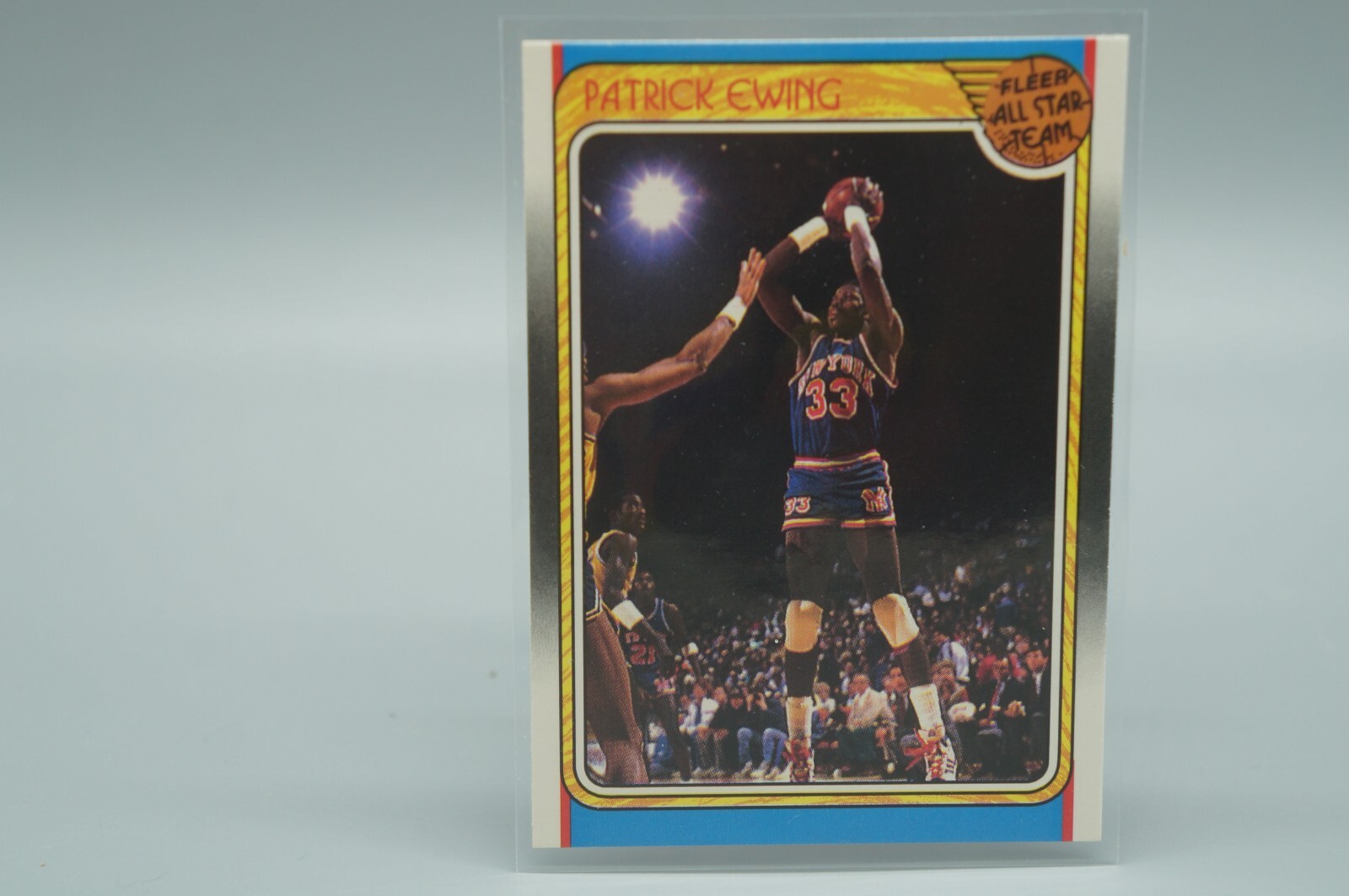 1988-89 Fleer Basketball Patrick Ewing All Star Card # 130 NY Knicks Pack FRESH