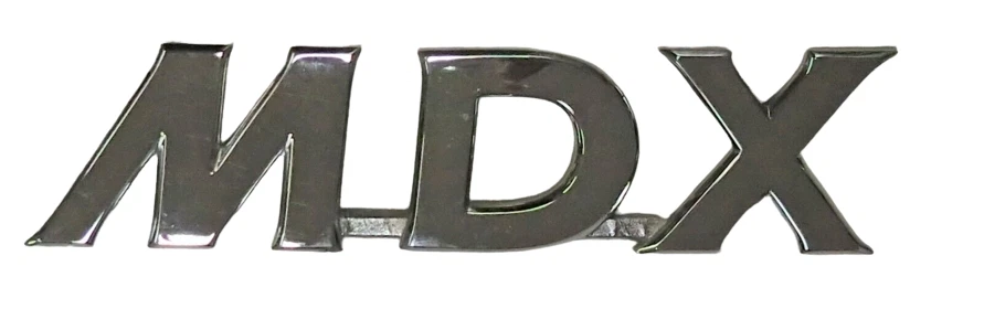 Acura MDX 2001-2006 OEM puerta trasera escotilla emblema trasero insignia 75722-S3V-A00⭐S1⭐ Foto 2 de 4