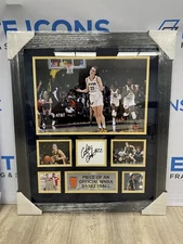 Caitlin Clark Signed & Framed Facsimile Auto 20”x24" Photo Collage W/ WNBA
