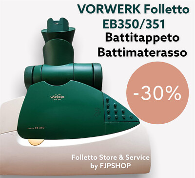 BATTITAPPETO FOLLETTO EB350/351 BATTIMATERASSO CON SPAZZOLE TAPPETI E  MATERASSI | eBay