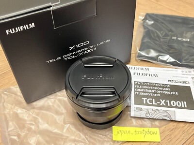 Fujifilm TCL-X100 II Tele Conversion Lens Black TCL-X100B II Made in Japan