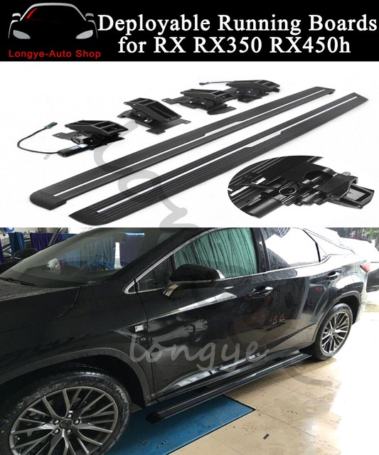 Fits LEXUS RX RX350 RX450h F Sport 20162020 Deployable Running Board