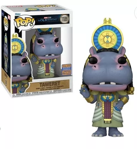 Funko Pop Marvel Moon Knight TAWERET Limited 2023 WonderCon Official Sticker POP
