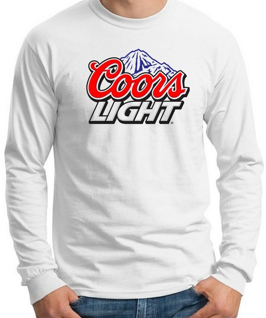 Coors Light Beer Tshirt 2 .Short / Long Sleeve Heavy Cotton S3X Free