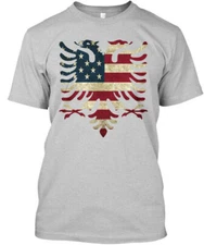 Albanian T-Shirt Made in the USA Size S to 5XL
