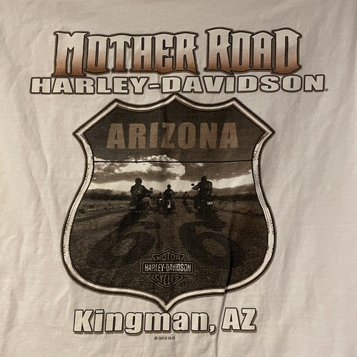 Harley Davidson Kingman Arizona Tshirt White 2XL Men… Gem