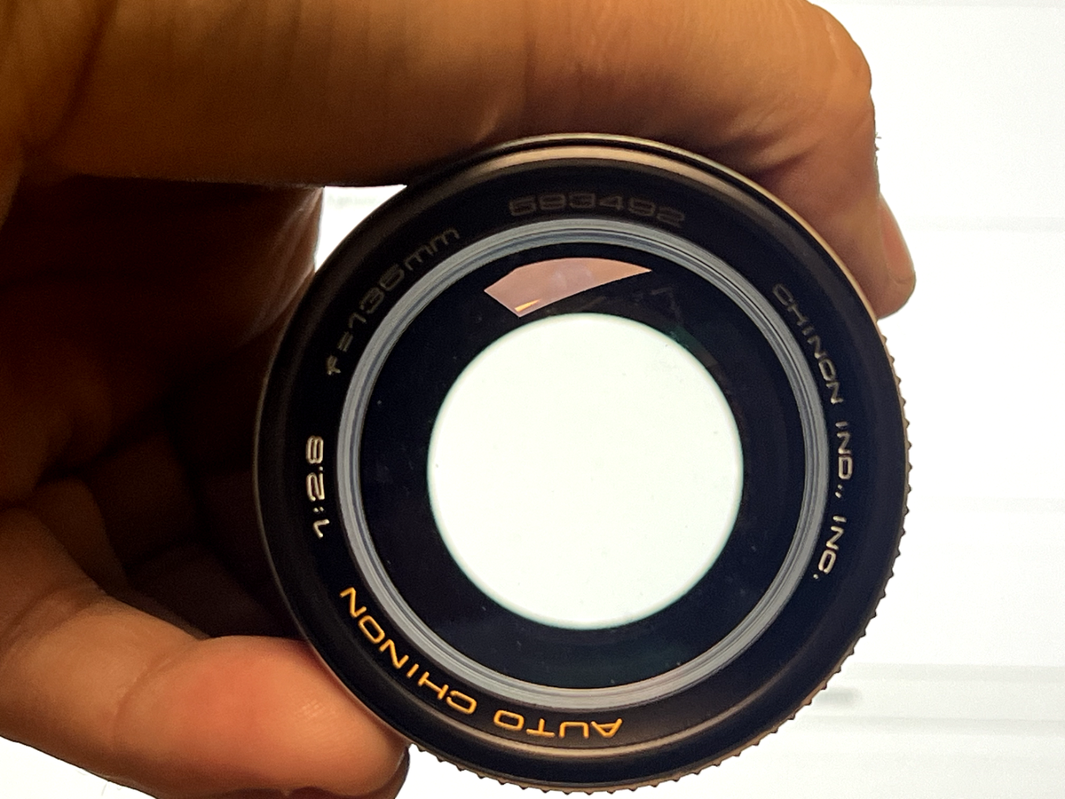 Chinon Auto 135mm F2.8 M42 Screw Mount Lens - Excellent Condition