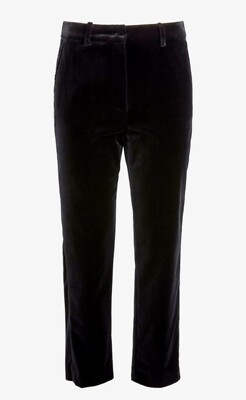 New WEEKEND MaxMara ROLF Black Ladies Trousers Pants Sz4