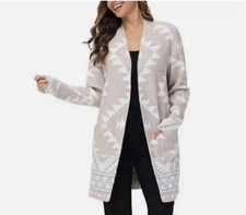 Frye Ladies' the Cozy Cardigan, Tan, Size L