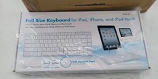 Lot of 5 Macally Full Size Keyboard iKey 3011 ipad iphone ipod touch Apple Mac
