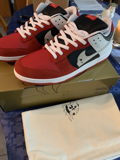 Warren Lotas Jason SB Dunk Low Sneaker SIZE 14 **IN HAND** | eBay