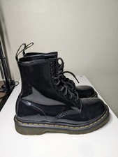 Dr Martens Patent Leather Black 1460 W Size 7