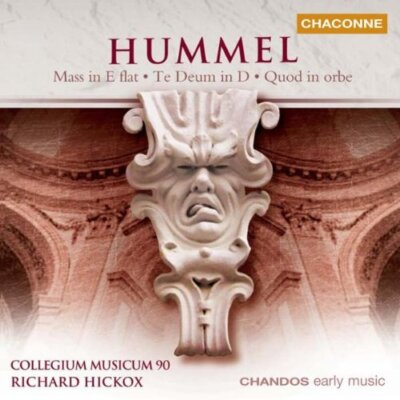 Hummel: Mass in E flat; Te Deum in D; Quod in orbe CD Album, NEW, SEALED