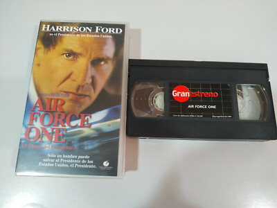 AIR FORCE ONE HARRISON FORD - VHS Cinta Tape Español