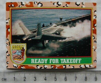 Topps Desert Storm Nr. 1991 26 Ready for Takeoff