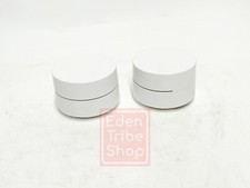 (2) Google Wifi Mesh Router AC1200 GJ2CQ - White NO POWER CORDS