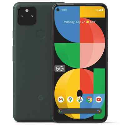 FOR PARTS - Google Pixel 5A 5G 128GB 6GB RAM G4S1M (FACTORY UNLOCKED) 6.34'' OLED