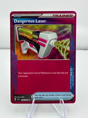 Ace Spec Card Pokemon Dangerous Laser 058/064 Card - Shrouded