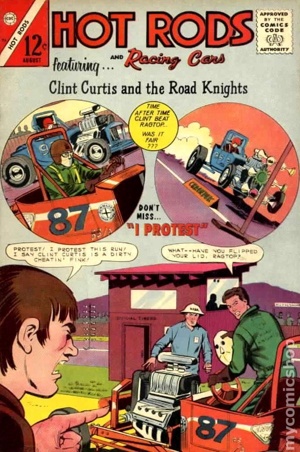 Hot Rods and Racing Cars #75 GD/VG 3.0 1965 Stock Image Low Grade