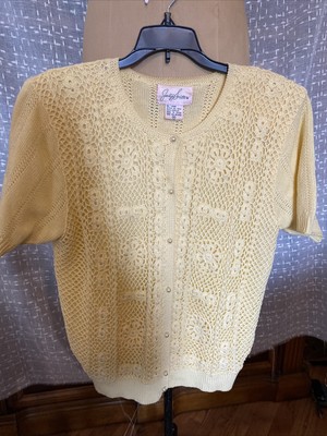 crochet cardigan short sleeve