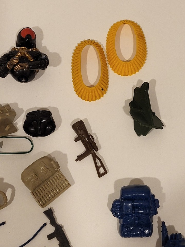 Vintage Lot 80s GI Joe Toy Parts Weapons Accessories Missiles FREE