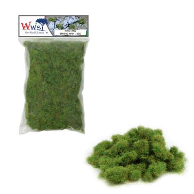 WWS 4 mm Feder statisches Gras | VERSCHIEDENE GRÖSSEN | WSG4 | Modelllandschaft Material