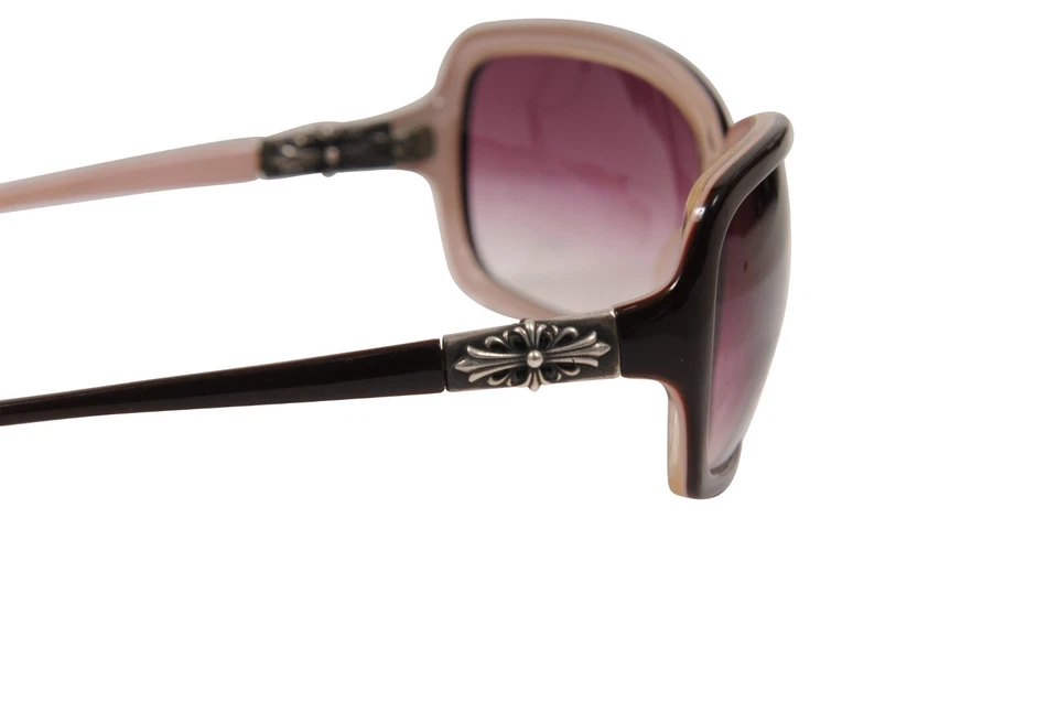 Chrome Hearts Vintage Warm Lunch Sunglasses BlackPink Cross 925 Silver Butterfly - Image 4 of 4