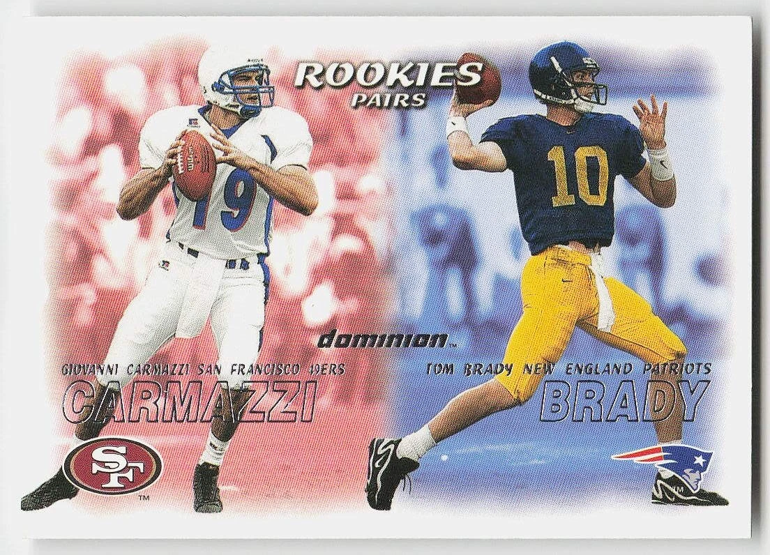 2000 Skybox Dominion Giovanni Carmazzi Tom Brady #234 for sale | eBay
