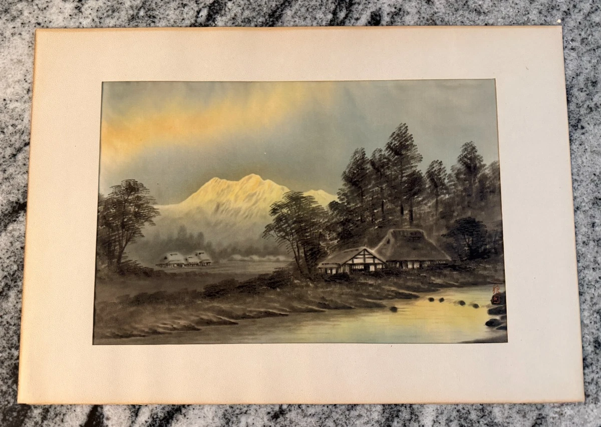 japanese watercolor painting products for sale | eBay
