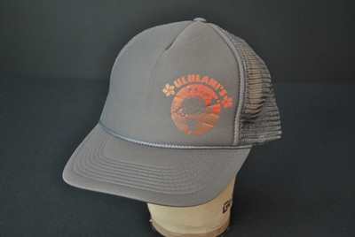 Ululani's Trucker Hat Gray Shave Ice Hawaii 1825CS