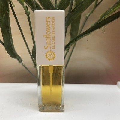 Sunflowers Elizabeth Arden Women's Perfume Vintage Bottle .38 oz Travel Size