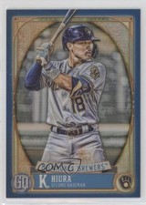 2021 Topps Gypsy Queen Box Topper Chrome Indigo Refractor /150 Keston Hiura 11de
