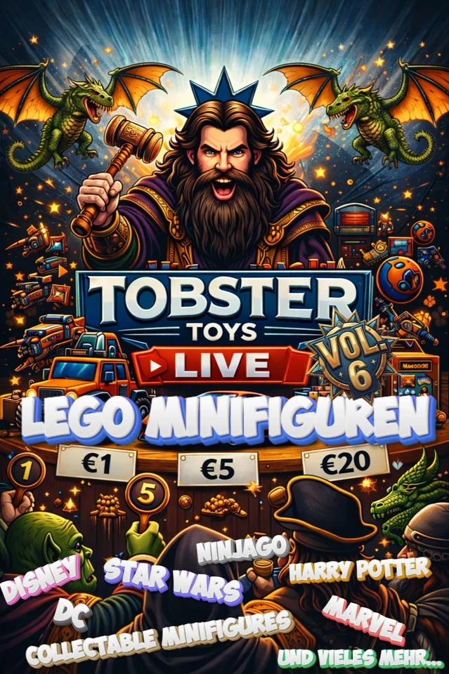 🚀 LEGO Minifigs-Madness Vol. 6: Wo der Wahnsinn zu Hause ist! 🏰