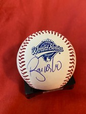 RYAN KLESKO AUTOGRAPHED SIGNED 1995 WORLD SERIES BASEBALL ATLANTA BRAVES COA